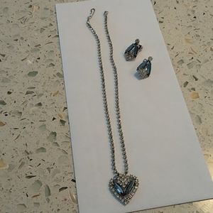 Necklace with earrings
